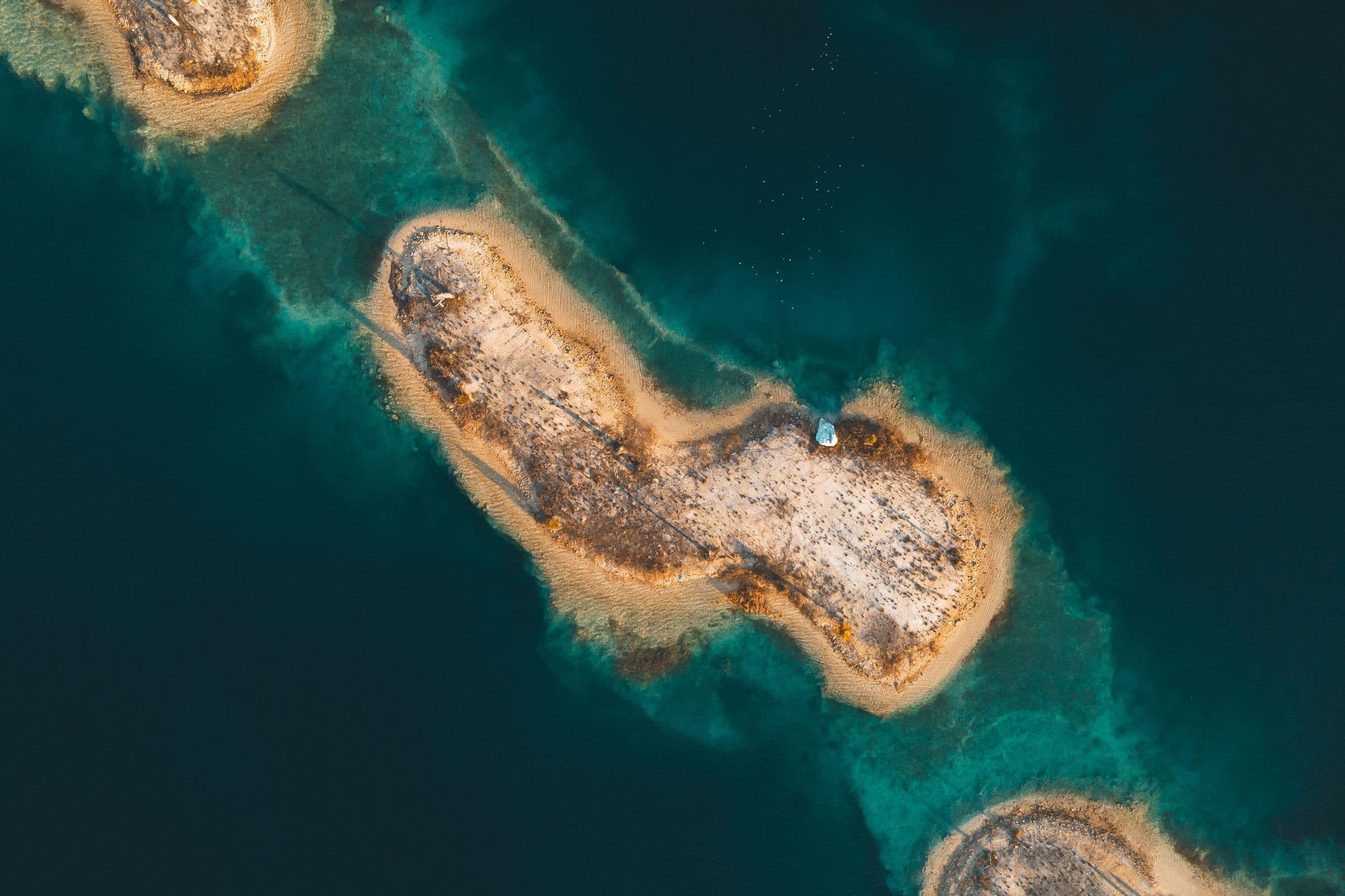 Aerial view of a Multi Mulk destination