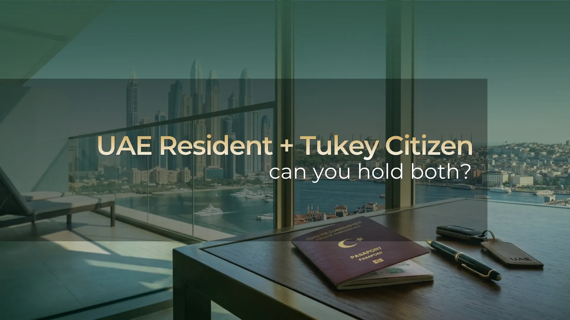 UAE Resident + Turkey Citizen: Can you hold both?
