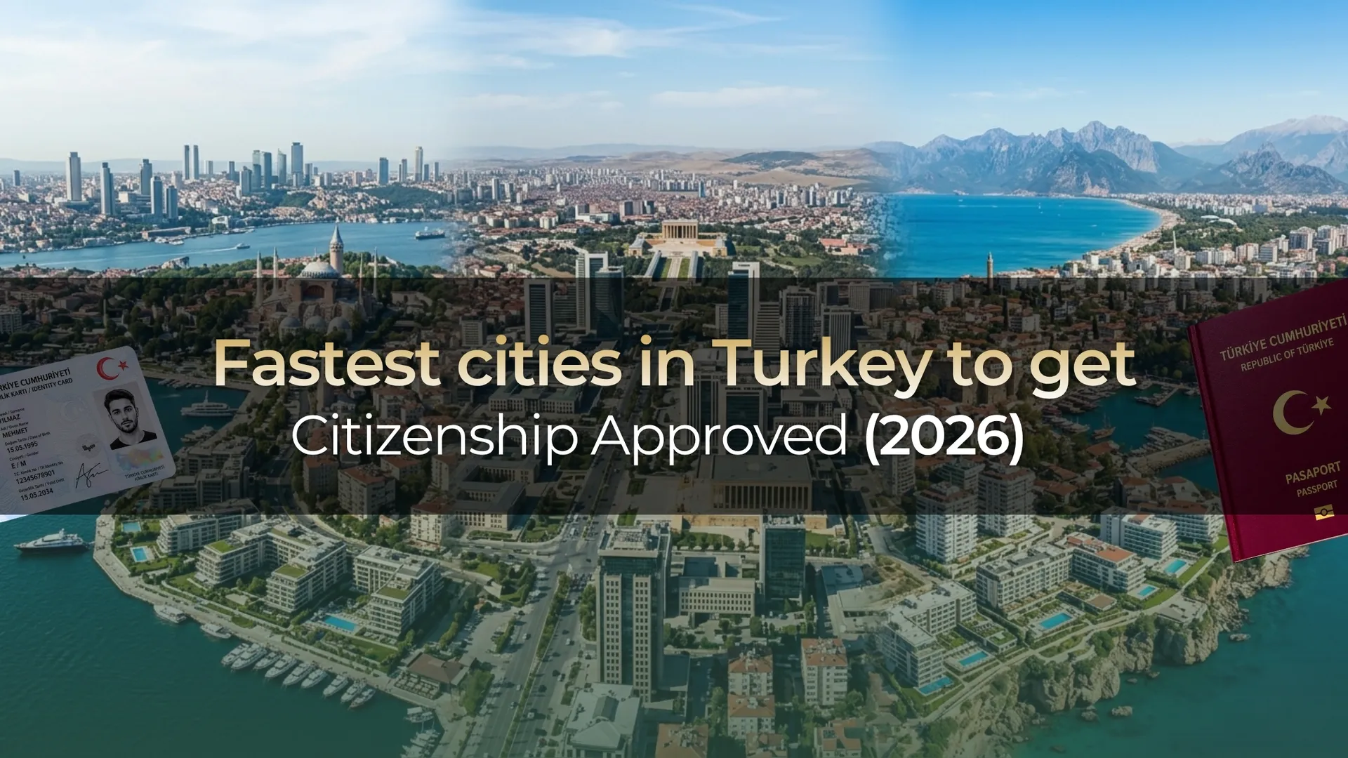 Fastest Cities in Turkey to Get Citizenship Approved in 2026