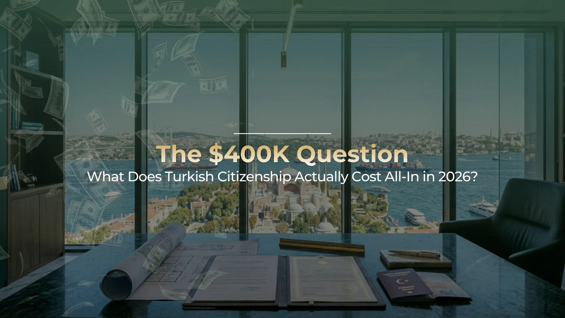 The $400K Question: What Does Turkish Citizenship Actually Cost All-In in 2026?