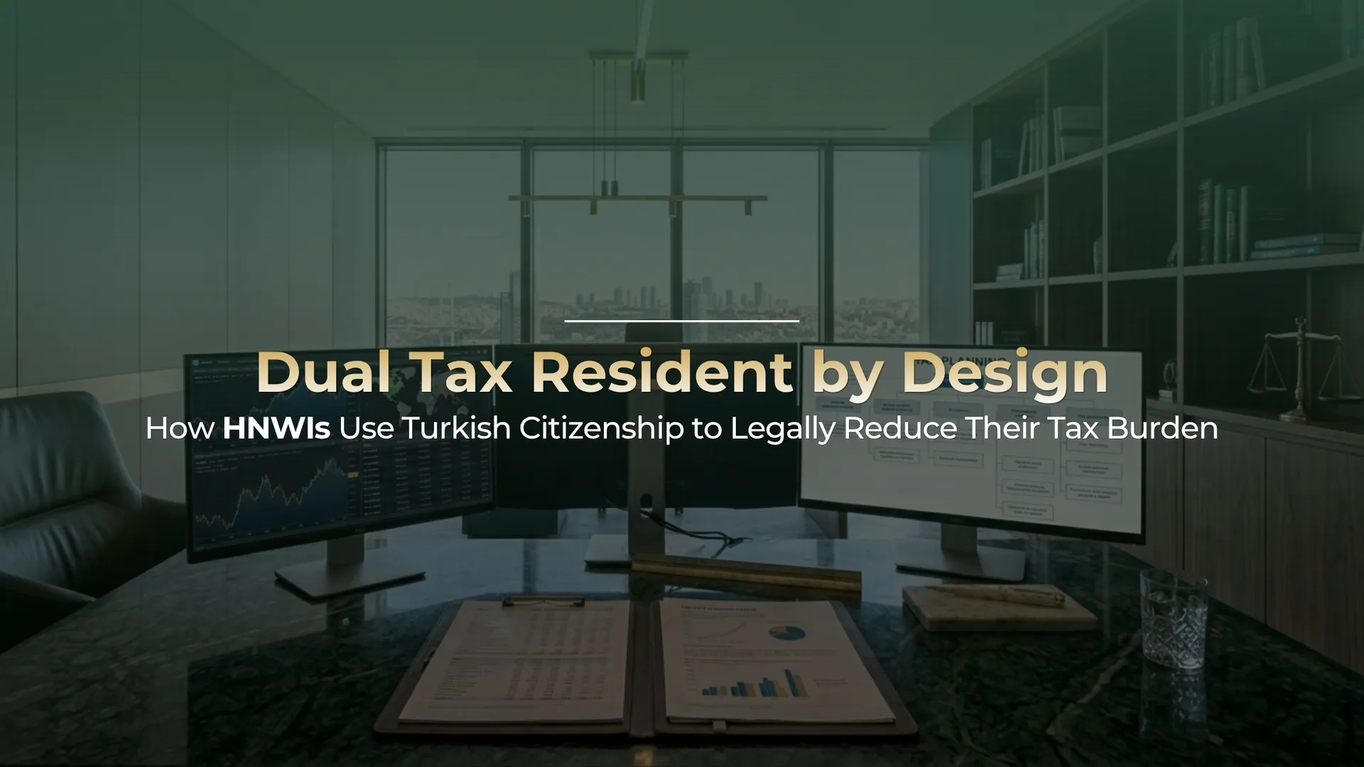 Dual Tax Resident by Design: How HNWIs Use Turkish Citizenship to Legally Reduce Their Tax Burden