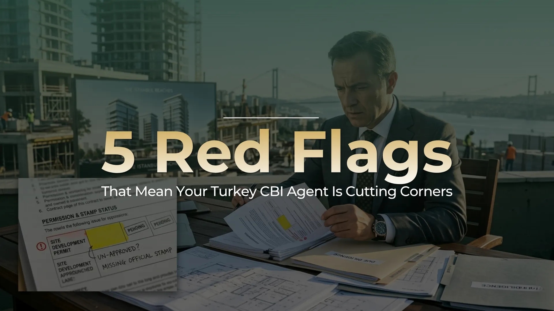 Five Red Flags That Mean Your Turkey CBI Agent Is Cutting Corners (And How to Spot Them)