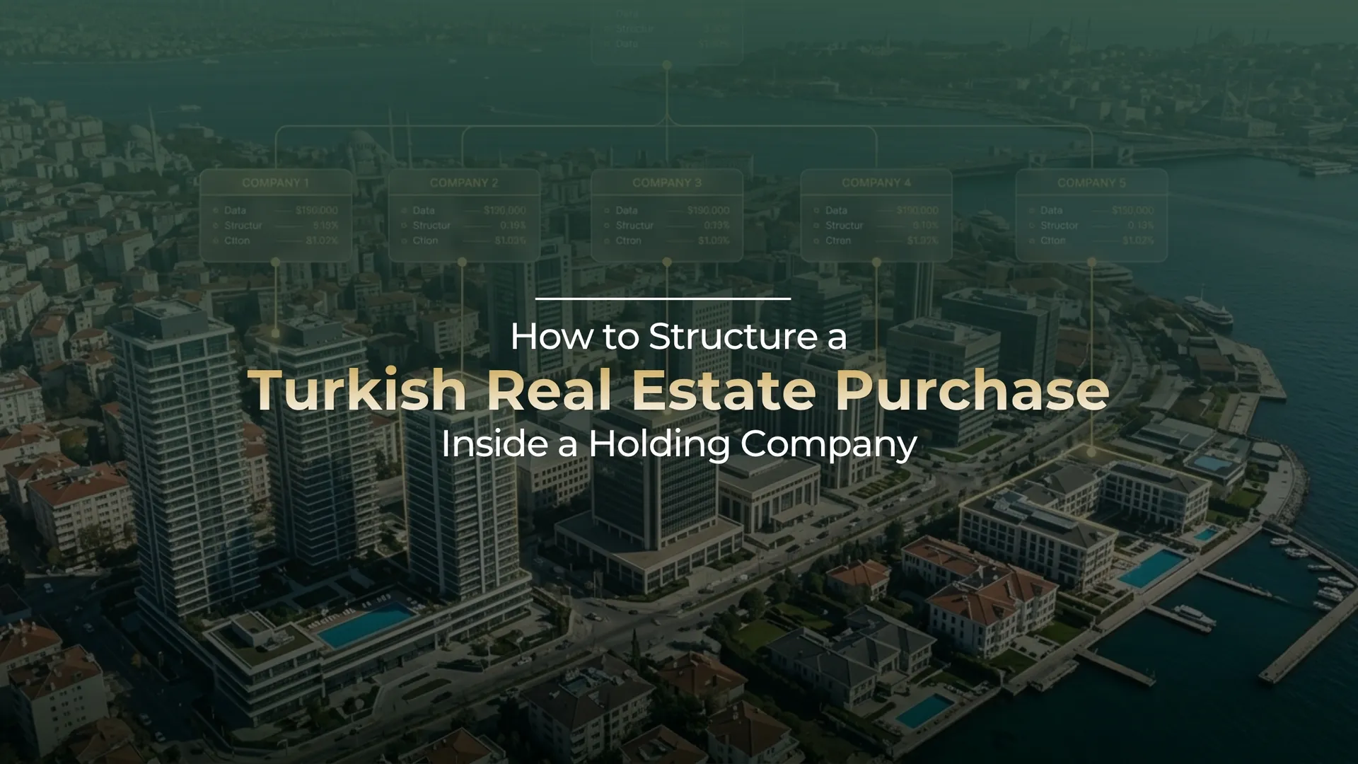 How to Structure a Turkish Real Estate Purchase Inside a Holding Company