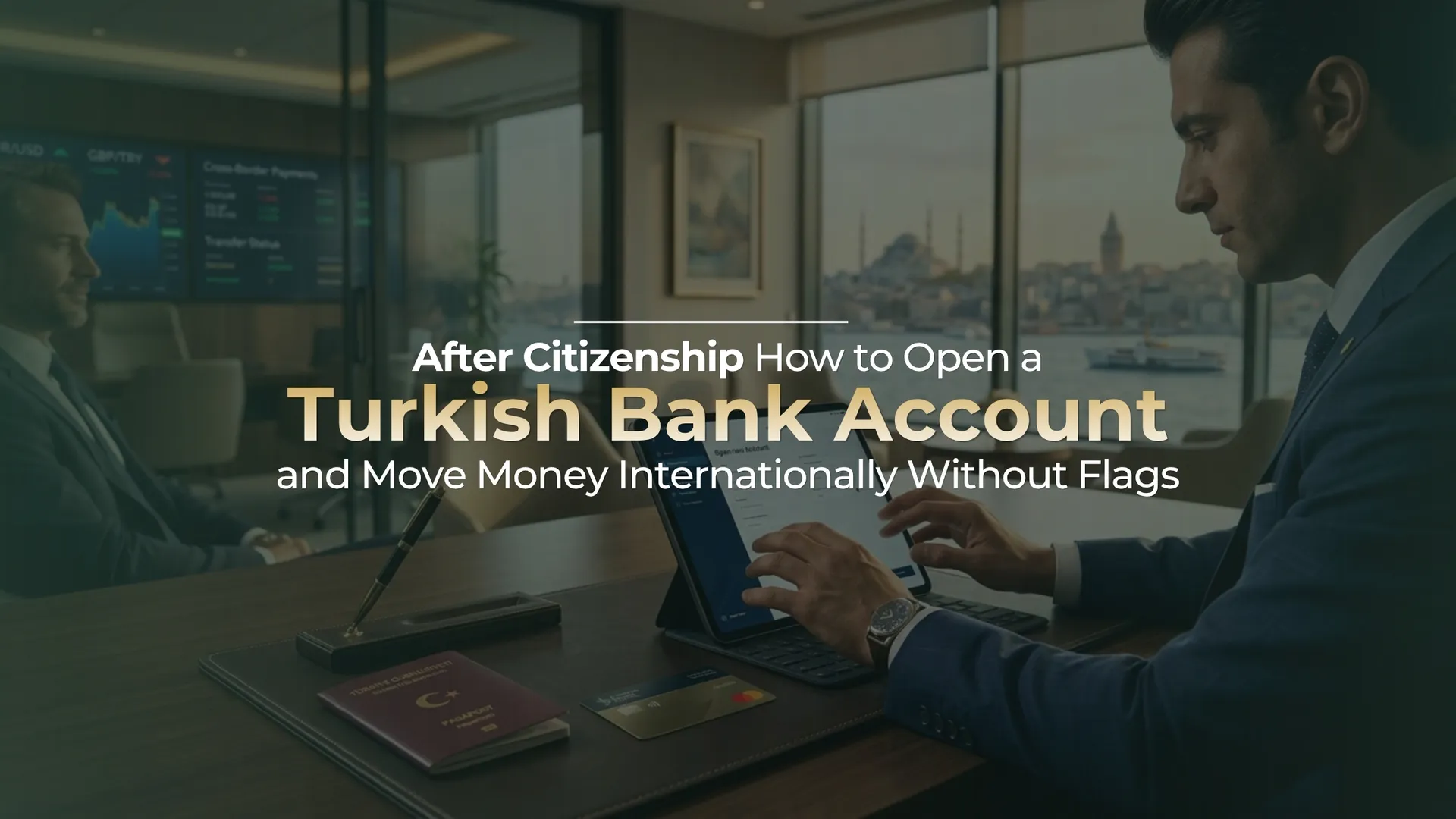 After Citizenship: How to Open a Turkish Bank Account and Move Money Internationally Without Flags