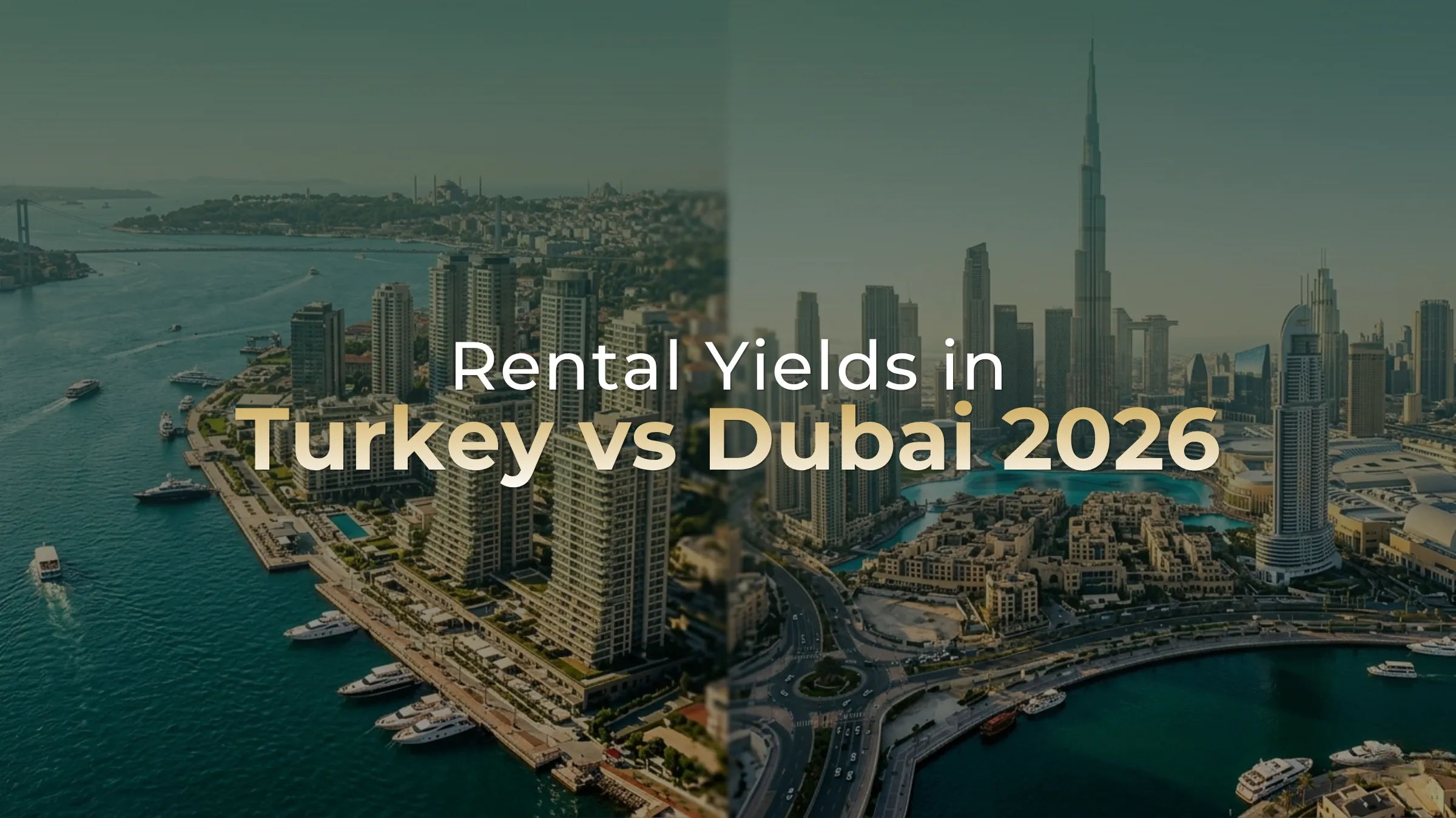 Rental Yields in Turkey vs. Dubai 2026