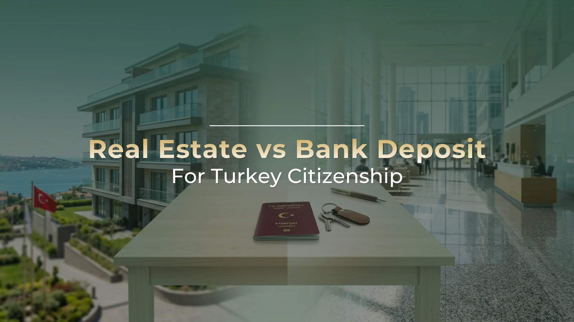Real Estate vs. Bank Deposit for Turkey Citizenship